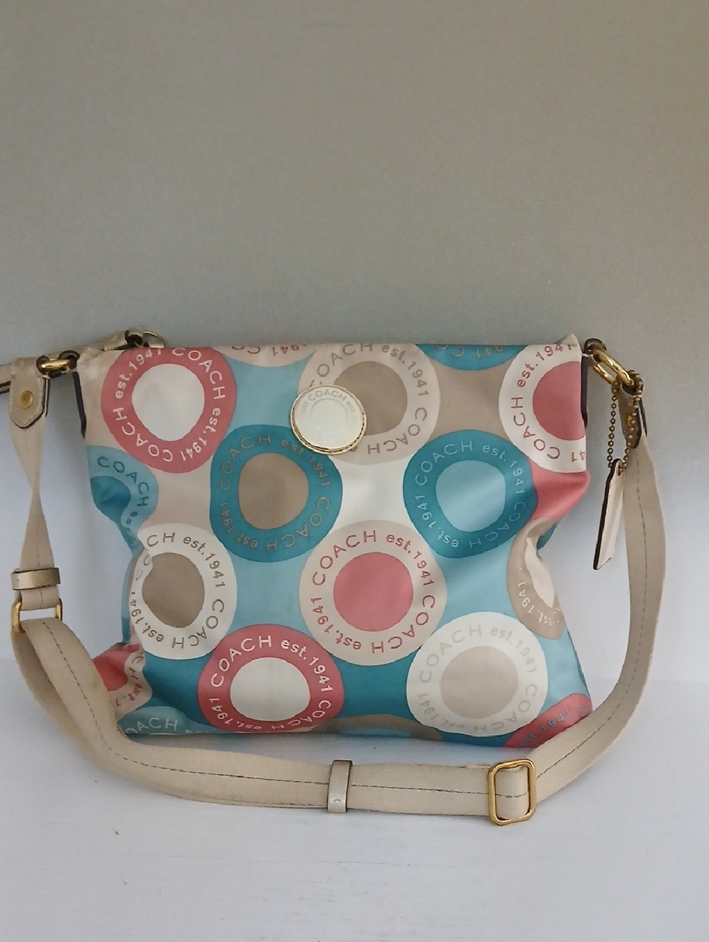 Coach Snaphead Sateen Alexandra crossbody